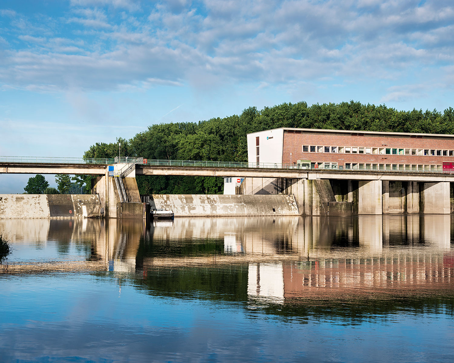 Landesbergen hydropower plant 
