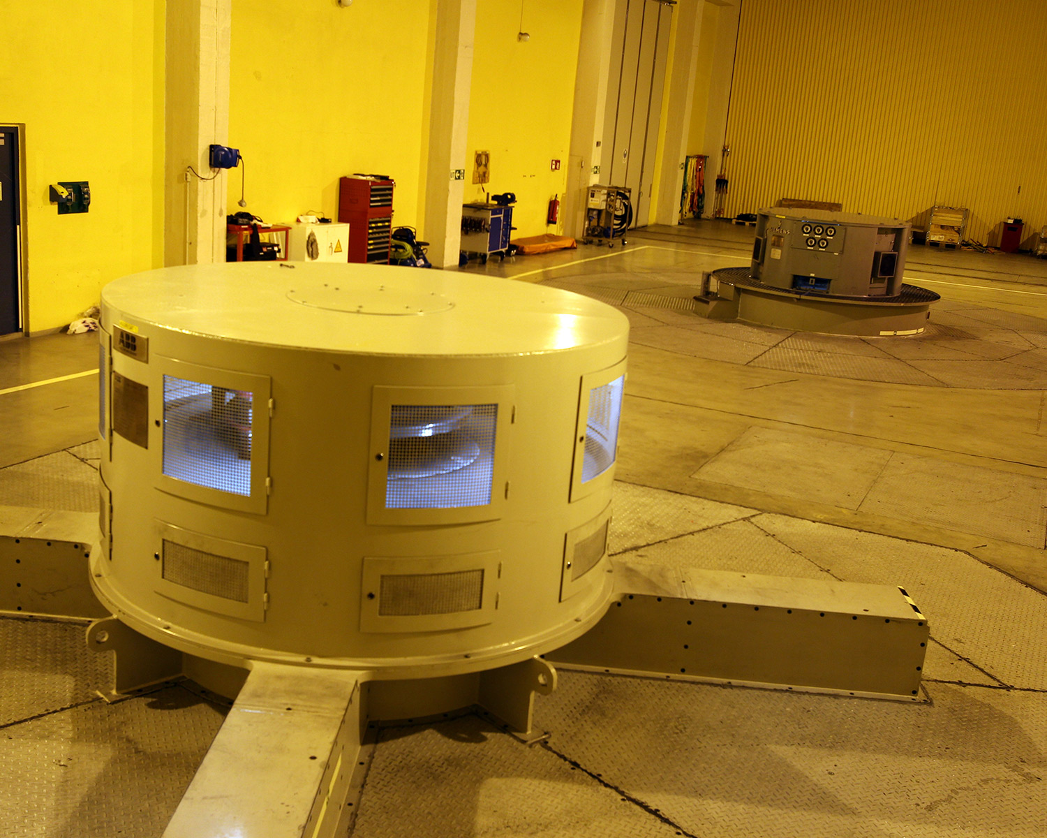 Bardufoss power plant machine room