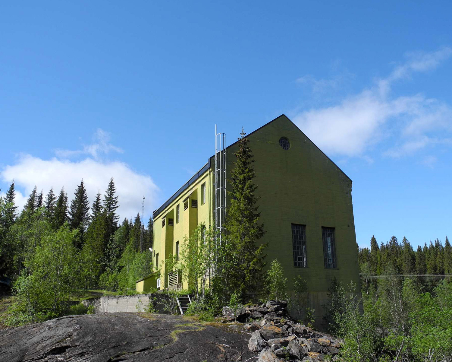 Reinforsen power plant building