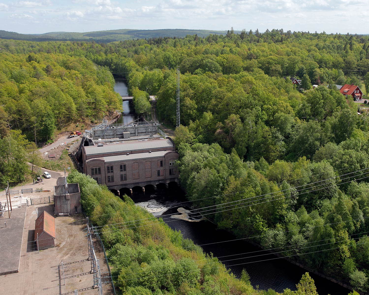 Skogaby hydropower plant