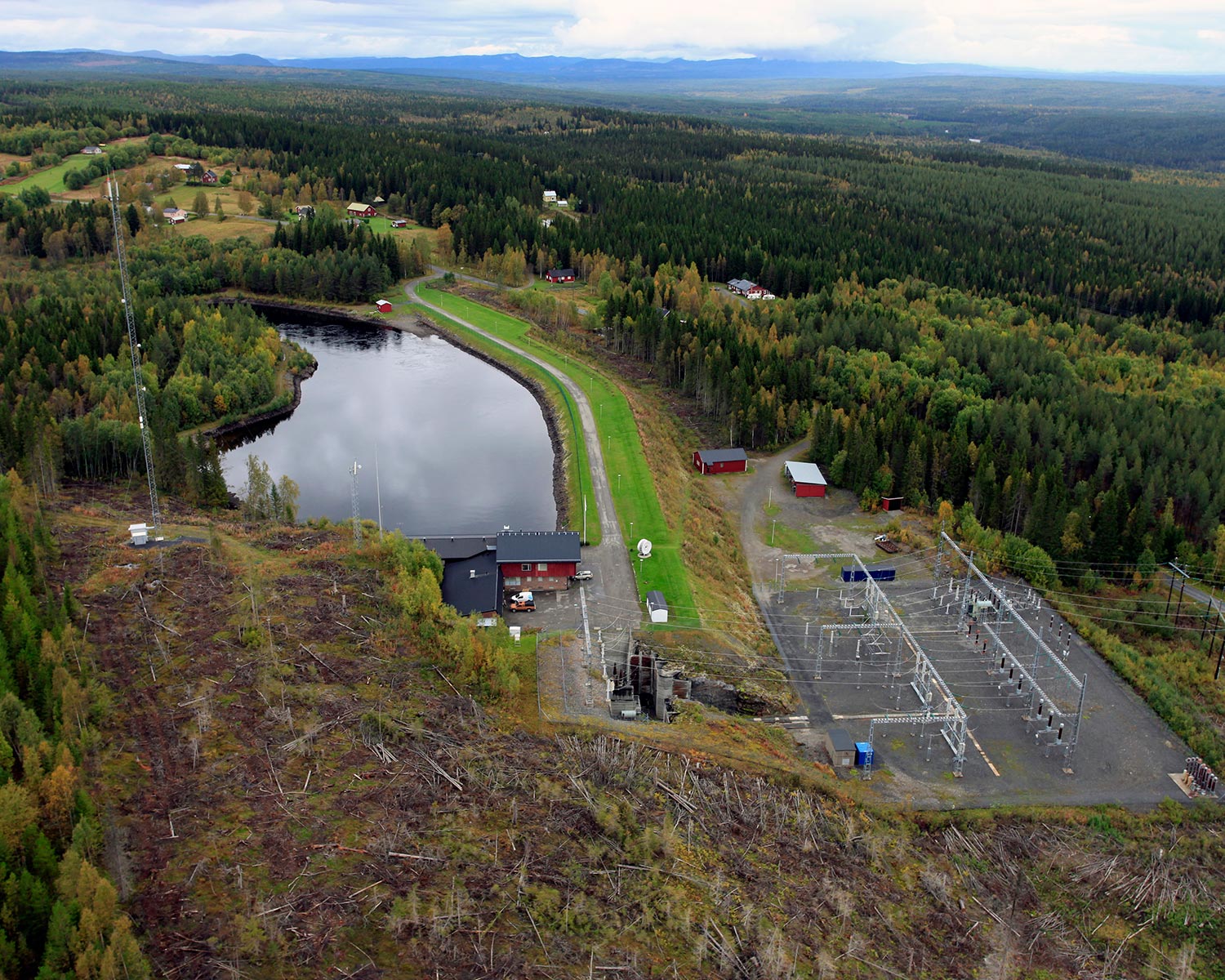 Korsselbränna hydropower plant