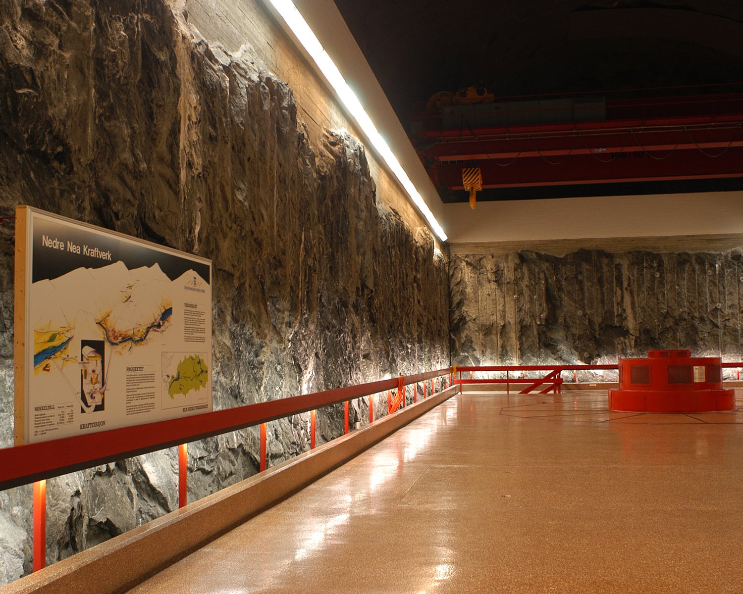 Nedre Nea power plant interior