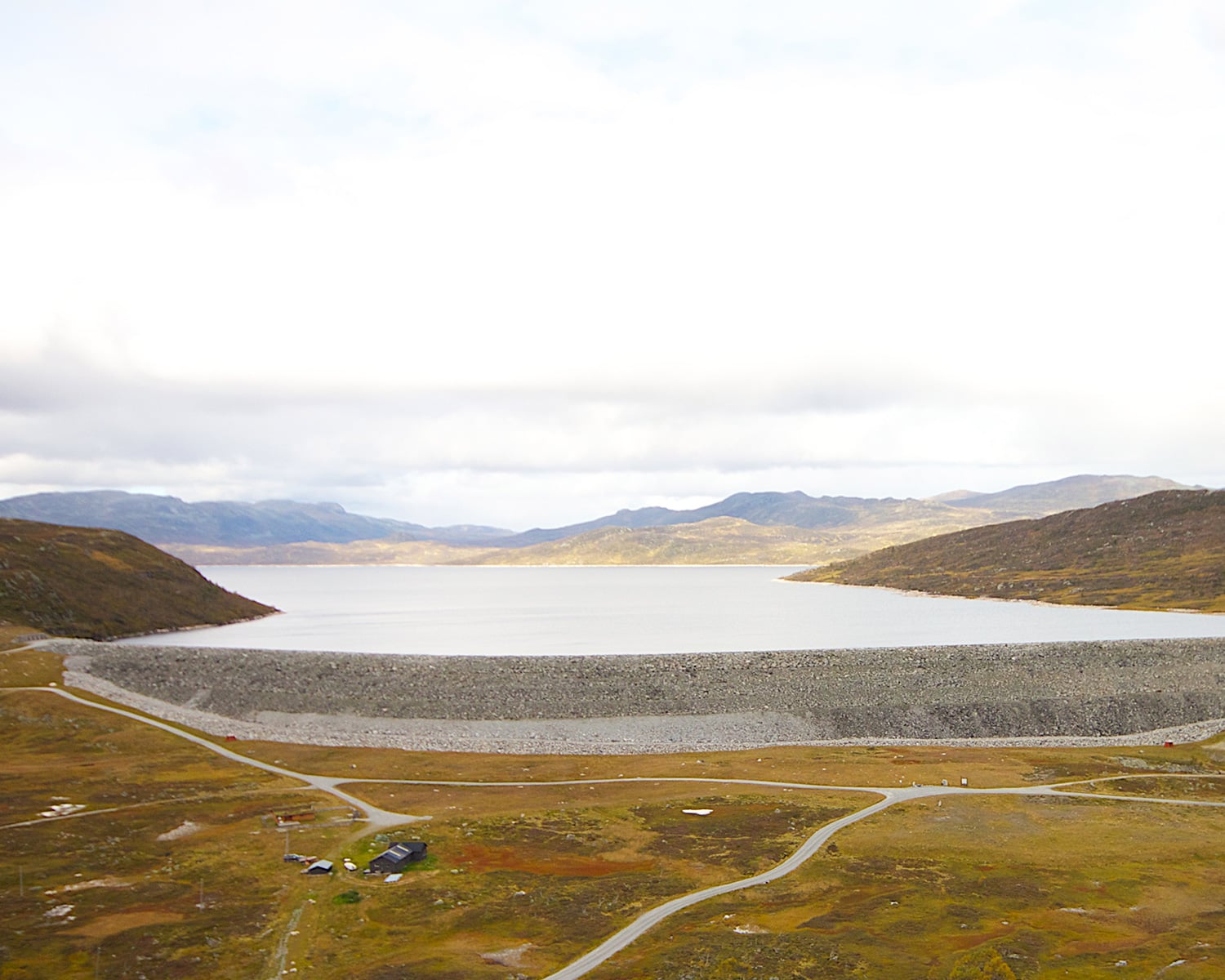 Downstream view of Songa dam.